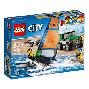 LEGO City 4x4 with Catamaran 60149