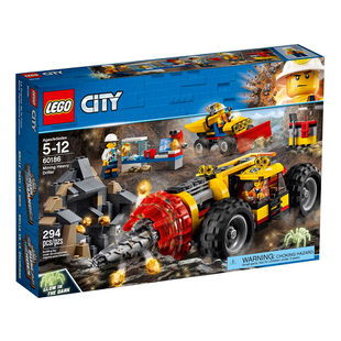 LEGO City Mining Heavy Driller 60186