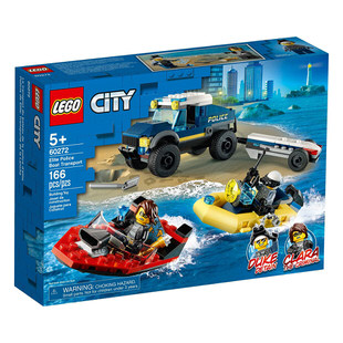 LEGO City Elite Police Boat Transport 60272