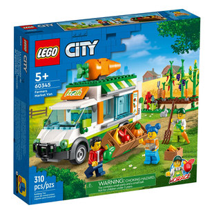 LEGO City Farmers Market Van 60345