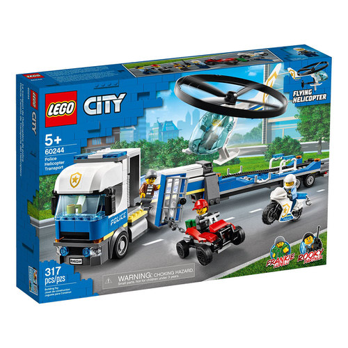 LEGO City 60244 Police Helicopter Transport