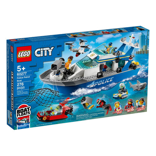 LEGO City 60277 Police Patrol Boat