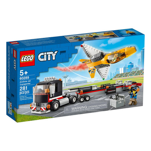 LEGO City 60289 Airshow Jet Transporter