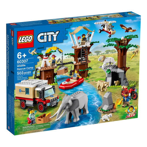 LEGO City 60307 Wildlife Rescue Camp