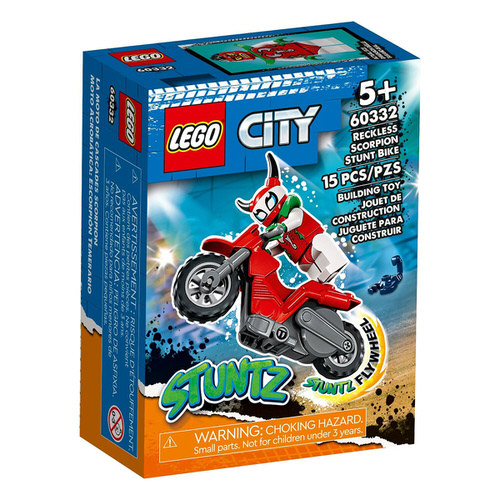 LEGO City 60332 Reckless Scorpion Stunt Bike