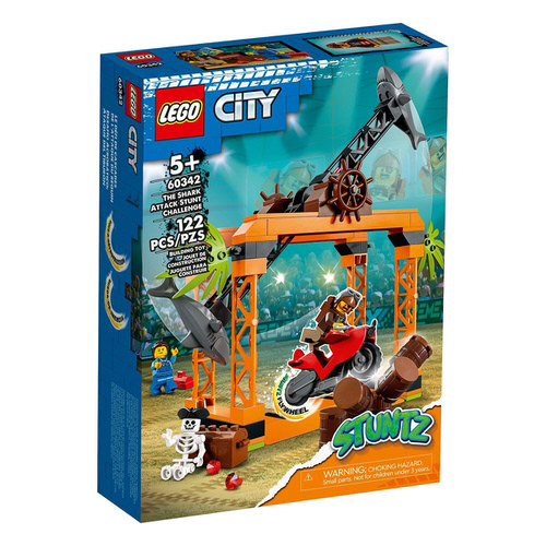 LEGO City 60342 The Shark Attack Stunt Challenge