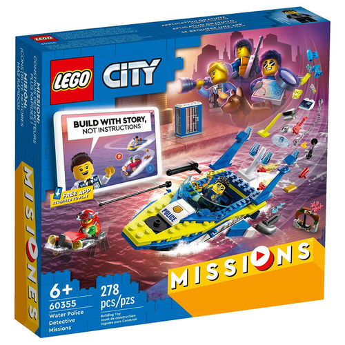 LEGO City 60355 Water Police Detective Missions
