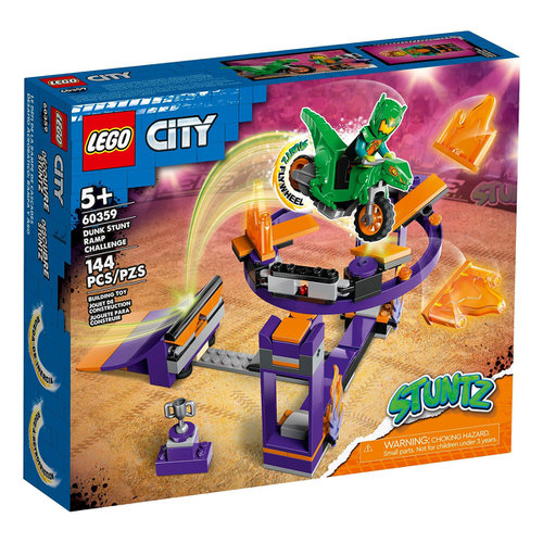 LEGO City 60359 Dunk Stunt Ramp Challenge