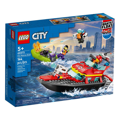 LEGO City 60373 Fire Rescue Boat
