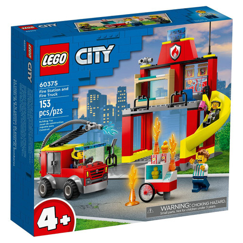 LEGO City 60375 Fire Station and Fire Engine