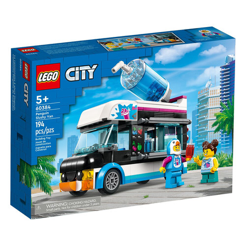 LEGO City 60384 Penguin Slushy Van