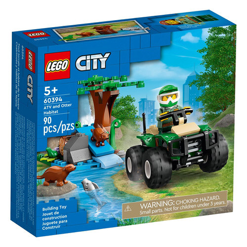 LEGO City 60394 ATV and Otter Habitat