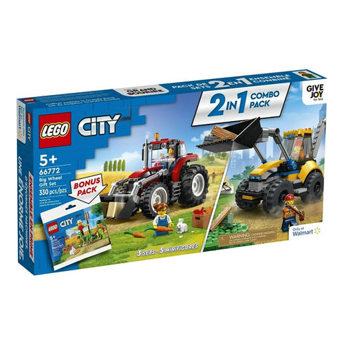 LEGO City 66772 Big Wheel Gift Set