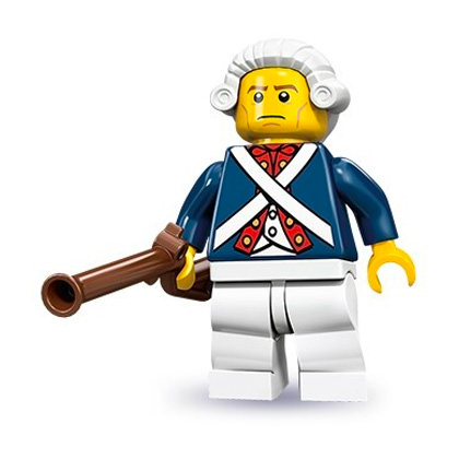LEGO Collectible Minifigures 71001 Revolutionär