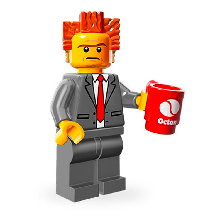 LEGO Collectible Minifigures Präsident Business 71004