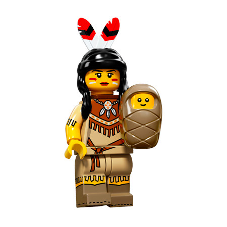 LEGO Collectible Minifigures Indianerin 71011