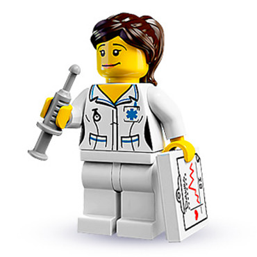 LEGO Collectible Minifigures 8683 Krankenschwester