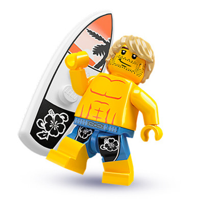 LEGO Collectible Minifigures Surfer 8684