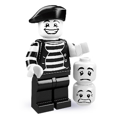 LEGO Collectible Minifigures Pantomime 8684