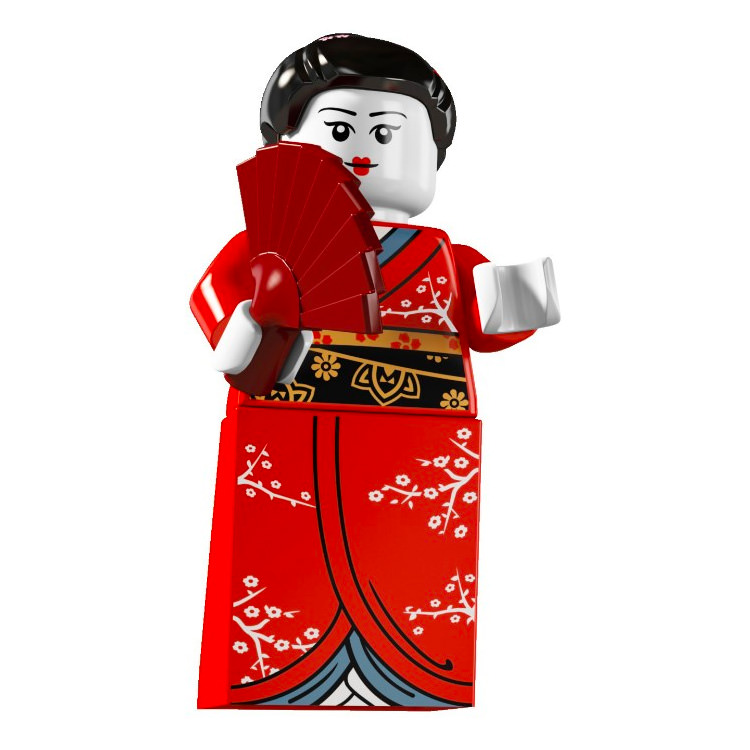 LEGO Collectible Minifigures Kimono-Mädchen 8804