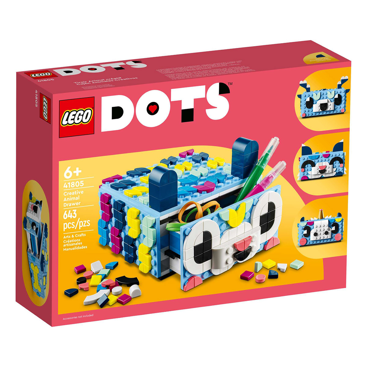 LEGO Dots 41805 Creative Animal Drawer