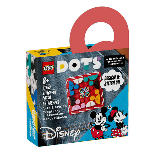 LEGO Dots 41963 Mickey Mouse & Minnie Mouse Stitch-on Patch