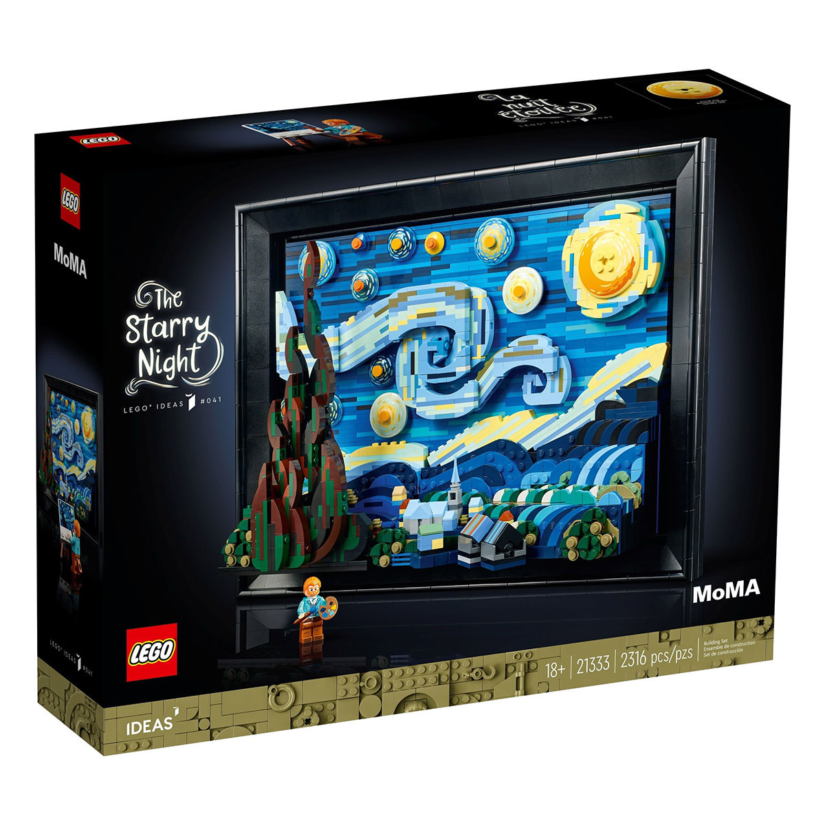 LEGO Ideas 21333 Vincent Van Gogh - Die sternenklare Nacht