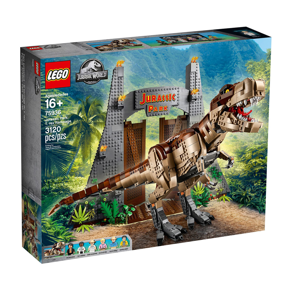 LEGO Jurassic World 75936 Jurassic Park: T. rex Rampage