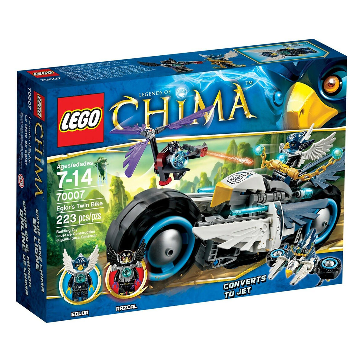 LEGO Legends of Chima 70007 Eglor's Twin Bike