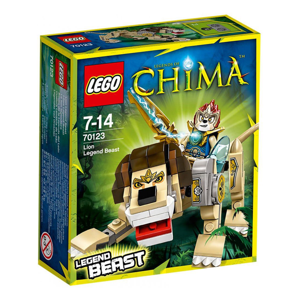 LEGO Legends of Chima 70123 Lion Legend Beast
