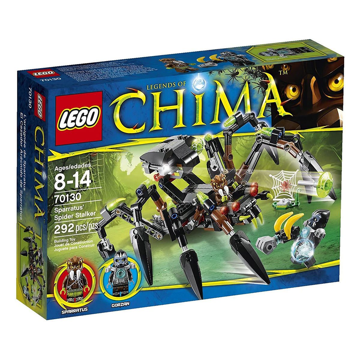LEGO Legends of Chima 70130 Sparratus' Spider Stalker