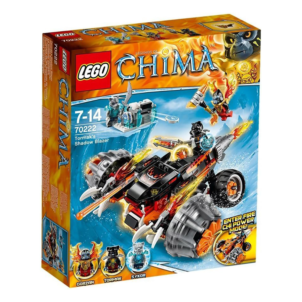 LEGO Legends of Chima 70222 Tormak's Shadow Blazer