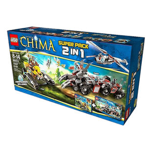 LEGO Legends of Chima Legends of Chima Super Pack 2 in 1 66474