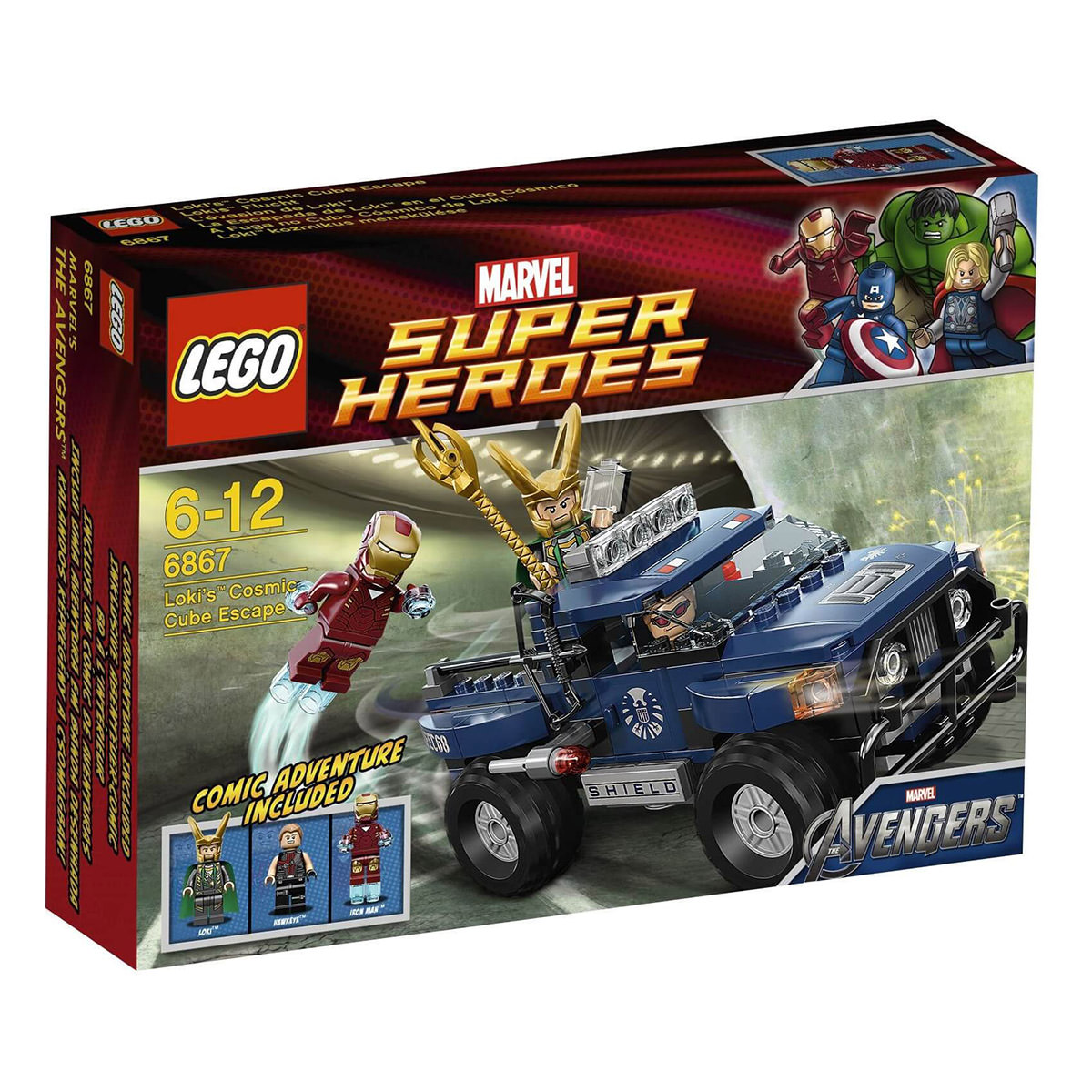 LEGO Marvel 6867 Loki's Cosmic Cube Escape