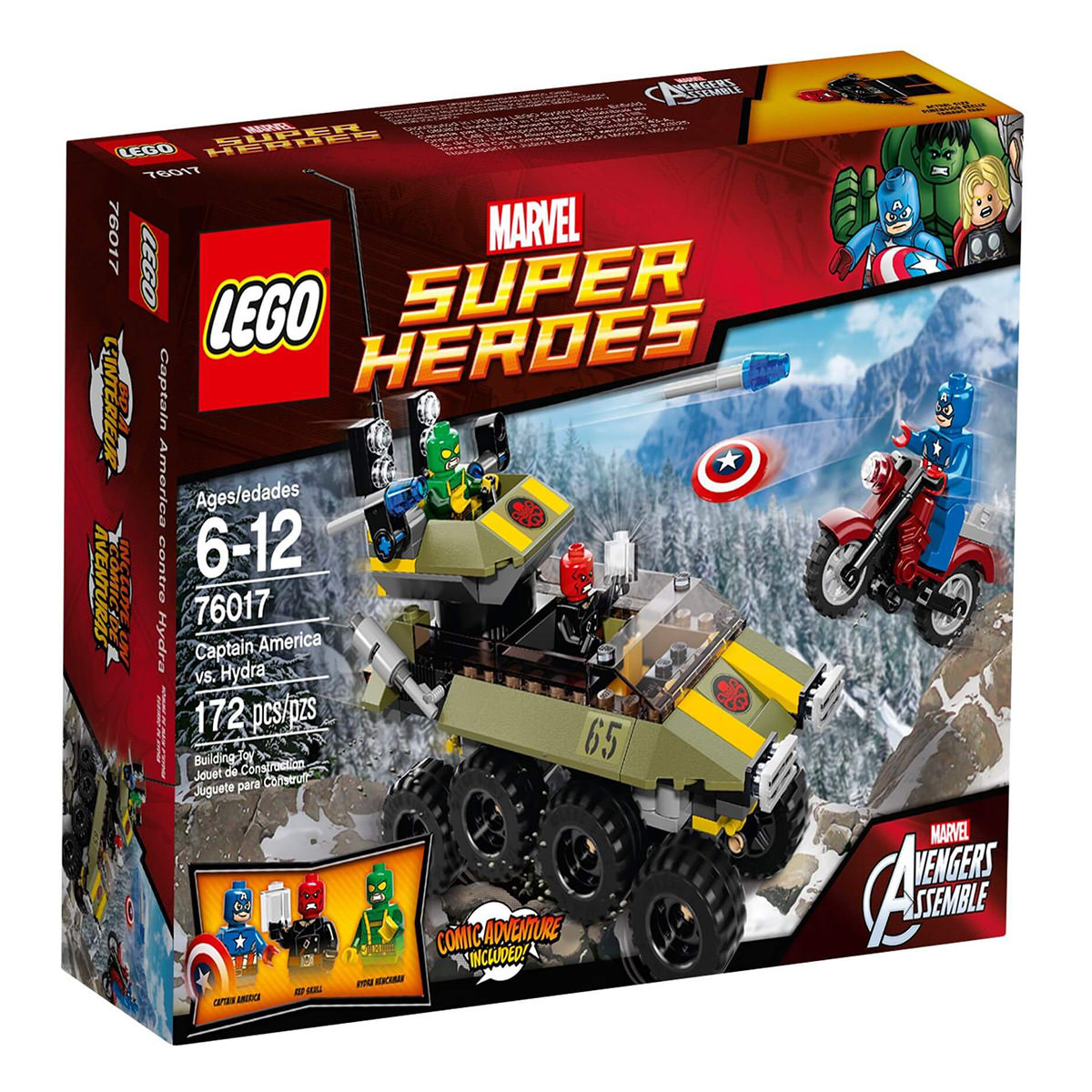LEGO Marvel 76017 Avengers: Captain America vs. Hydra