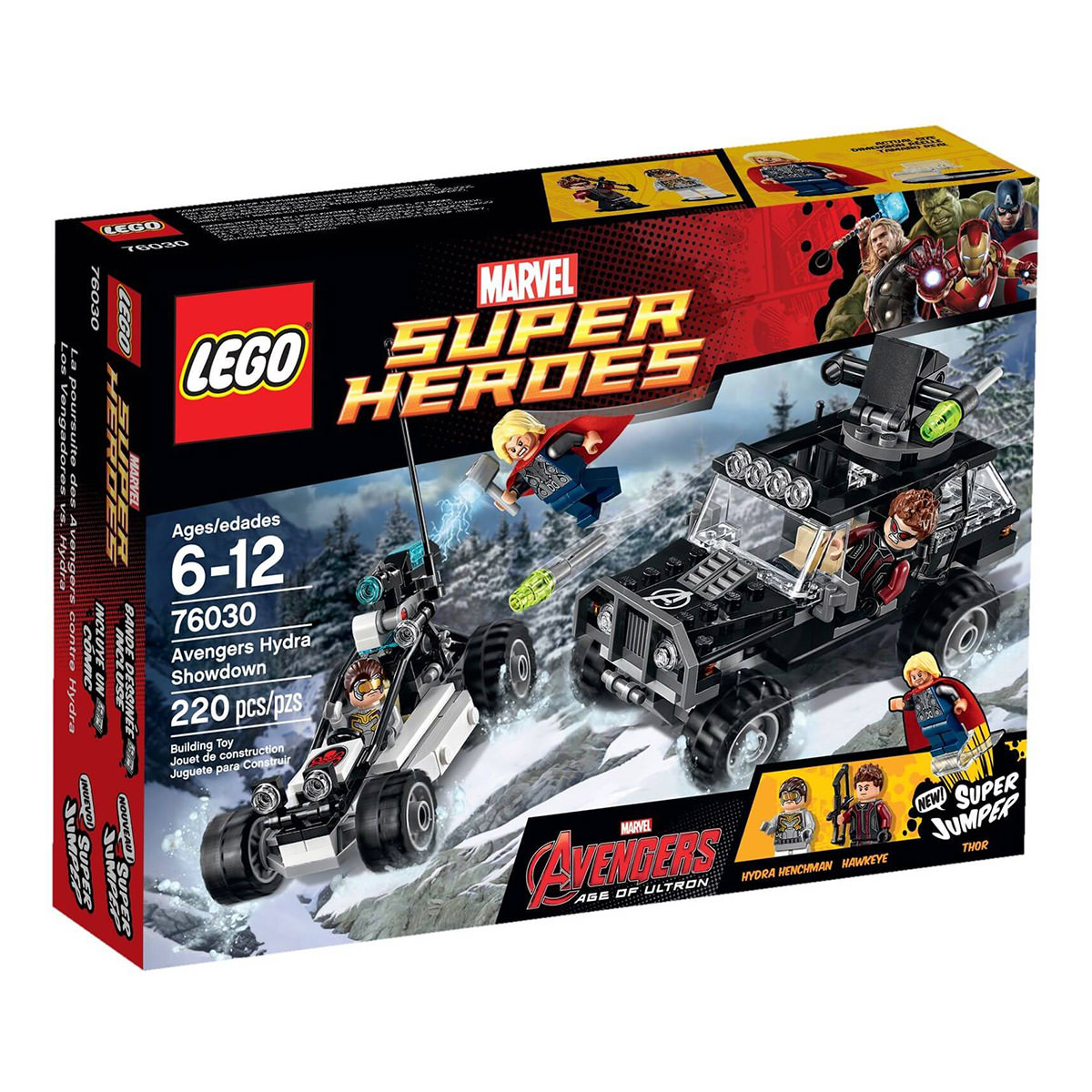 LEGO Marvel 76030 Avengers Hydra Showdown
