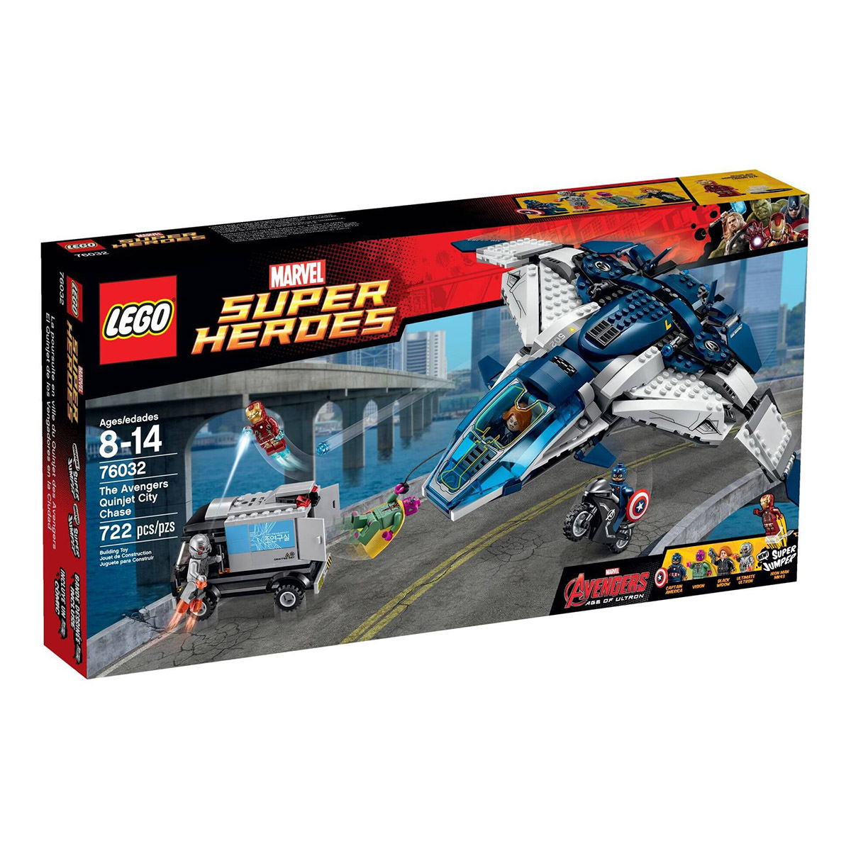 LEGO Marvel 76032 The Avengers Quinjet City Chase