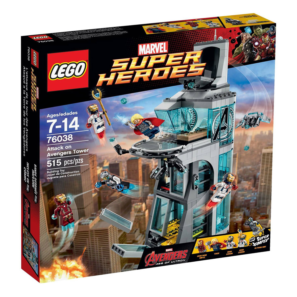 LEGO Marvel 76038 Attack on Avengers Tower