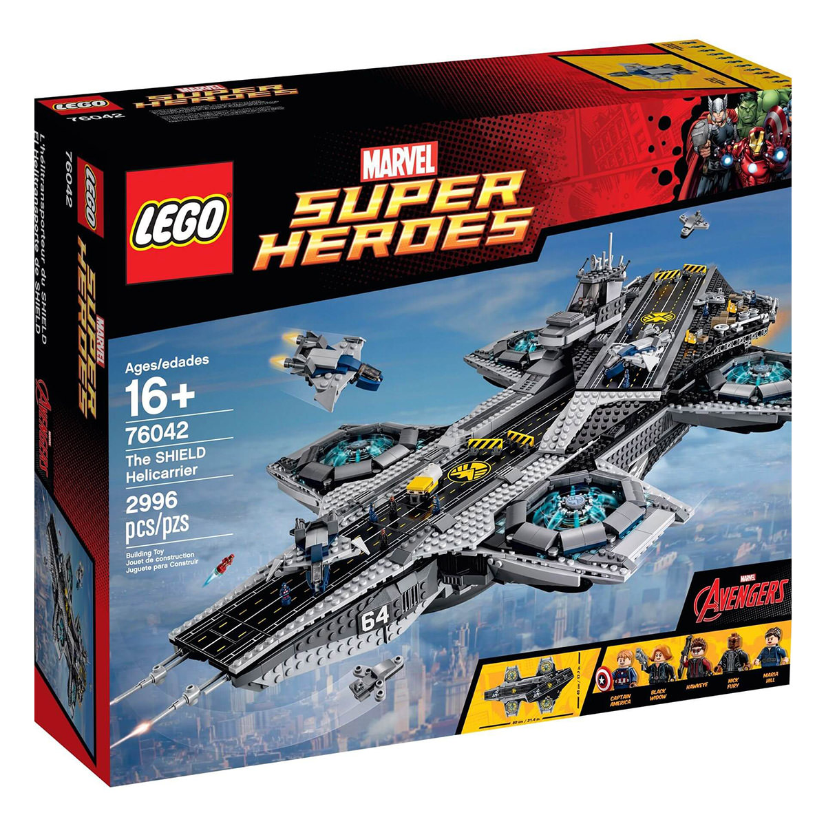 LEGO Marvel 76042 The SHIELD Helicarrier