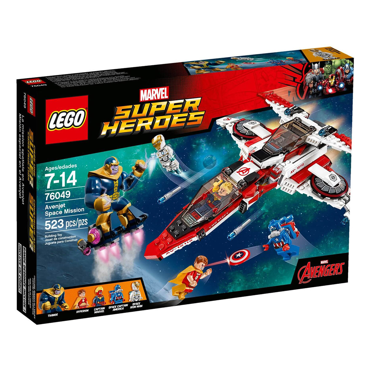 LEGO Marvel 76049 Avenjet Space Mission