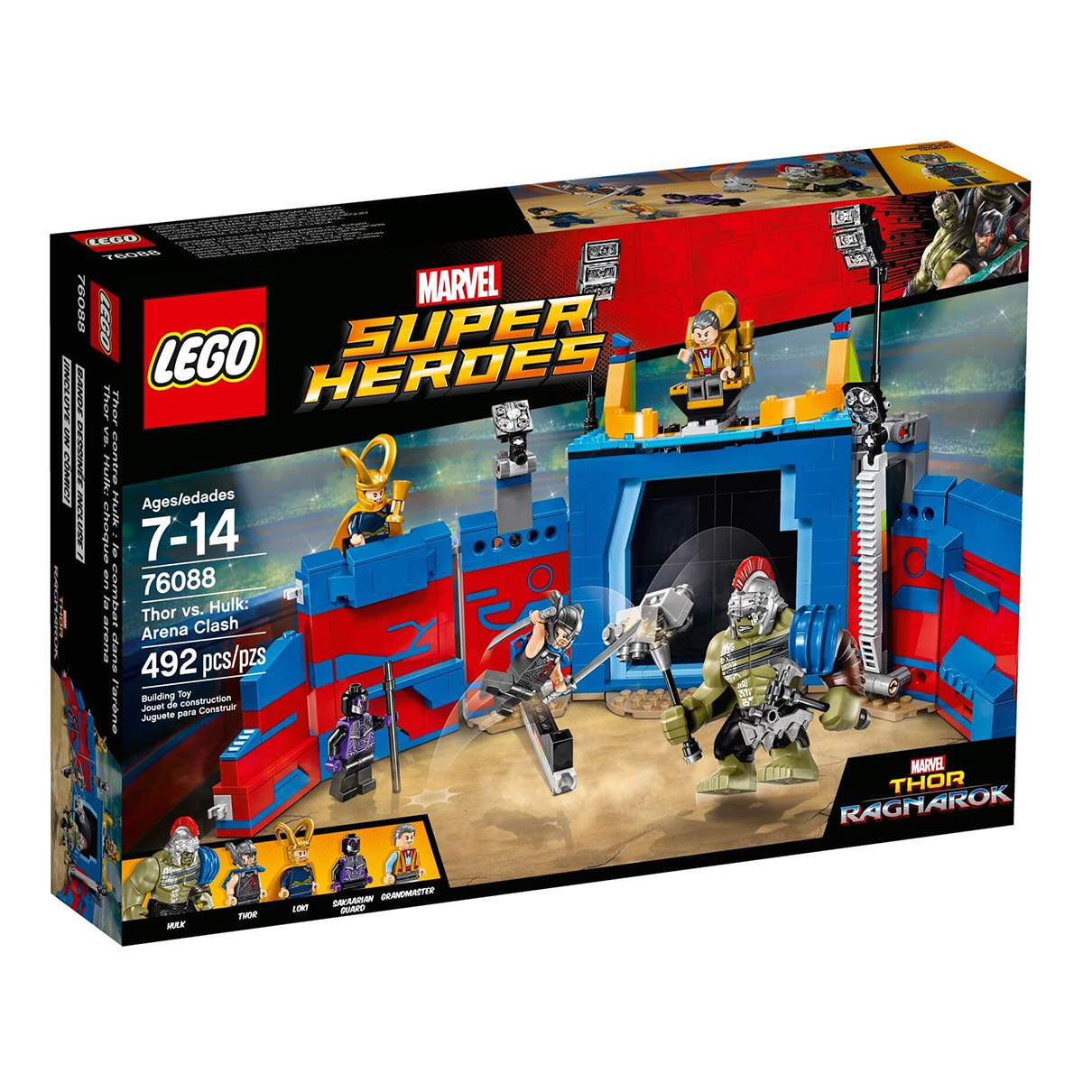 LEGO Marvel 76088 Thor vs. Hulk: Arena Clash