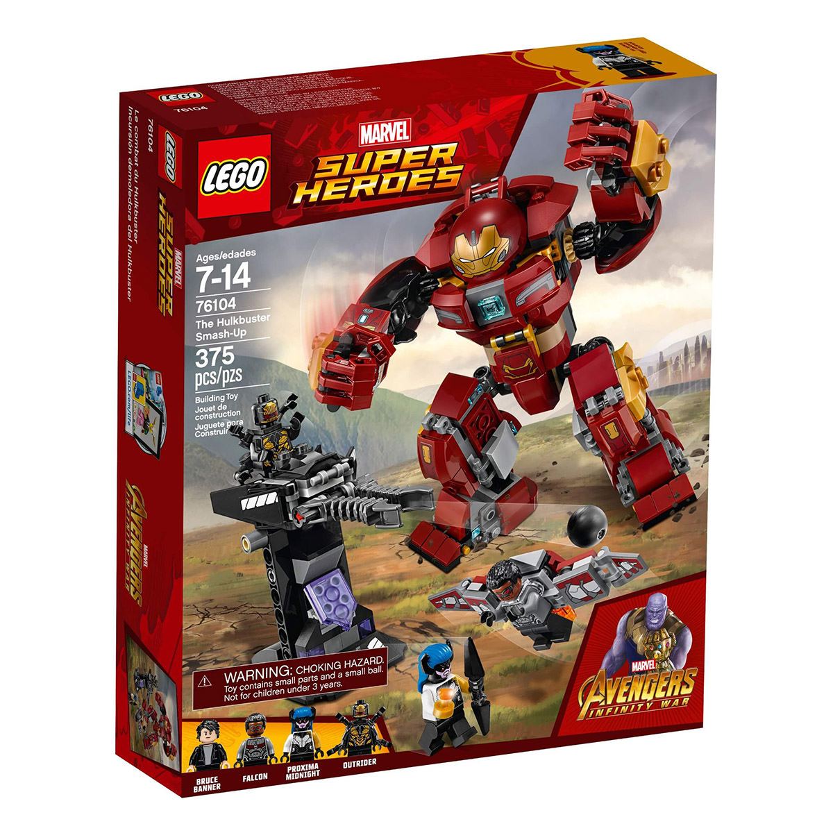 LEGO Marvel 76104 The Hulkbuster Smash-Up