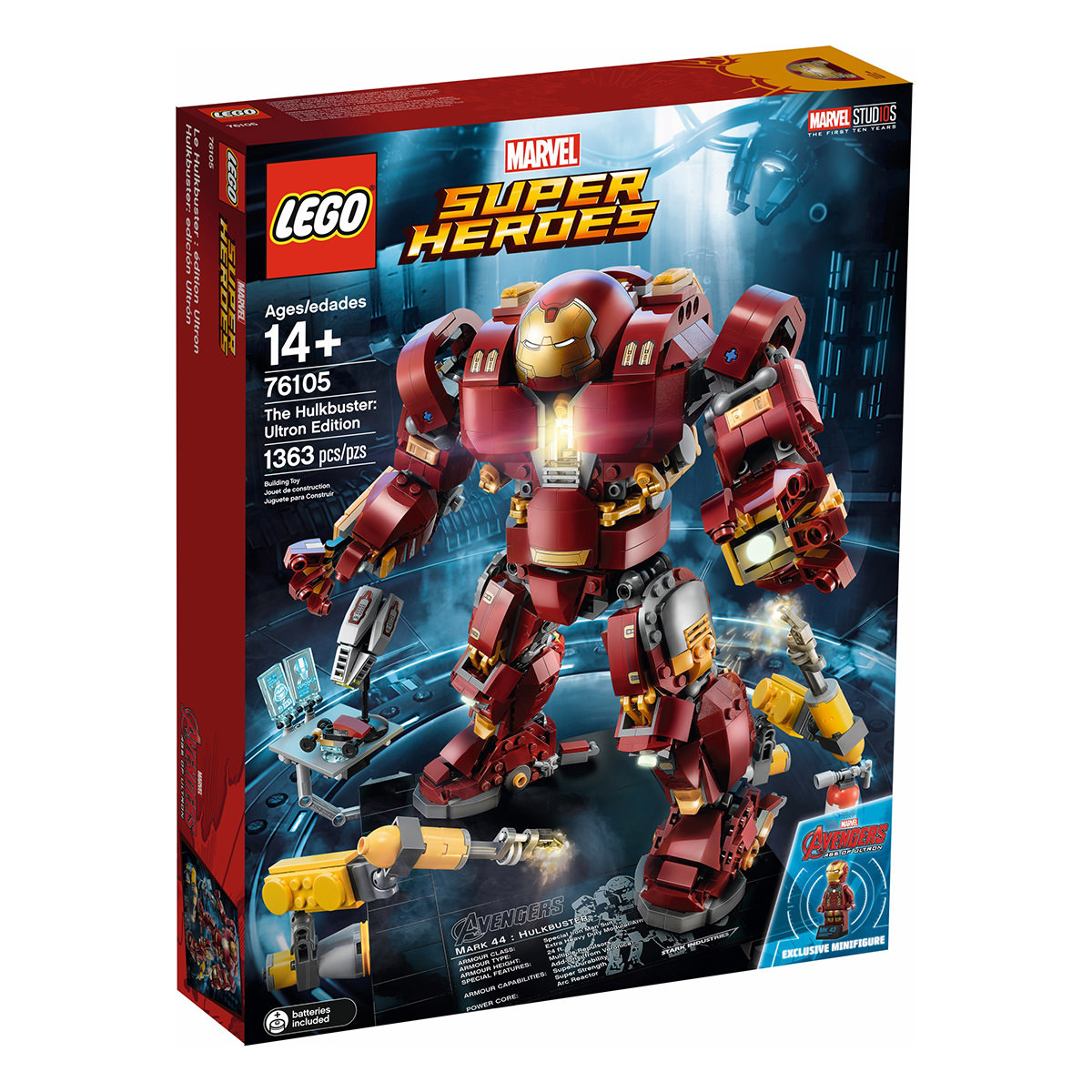 LEGO Marvel 76105 The Hulkbuster: Ultron Edition