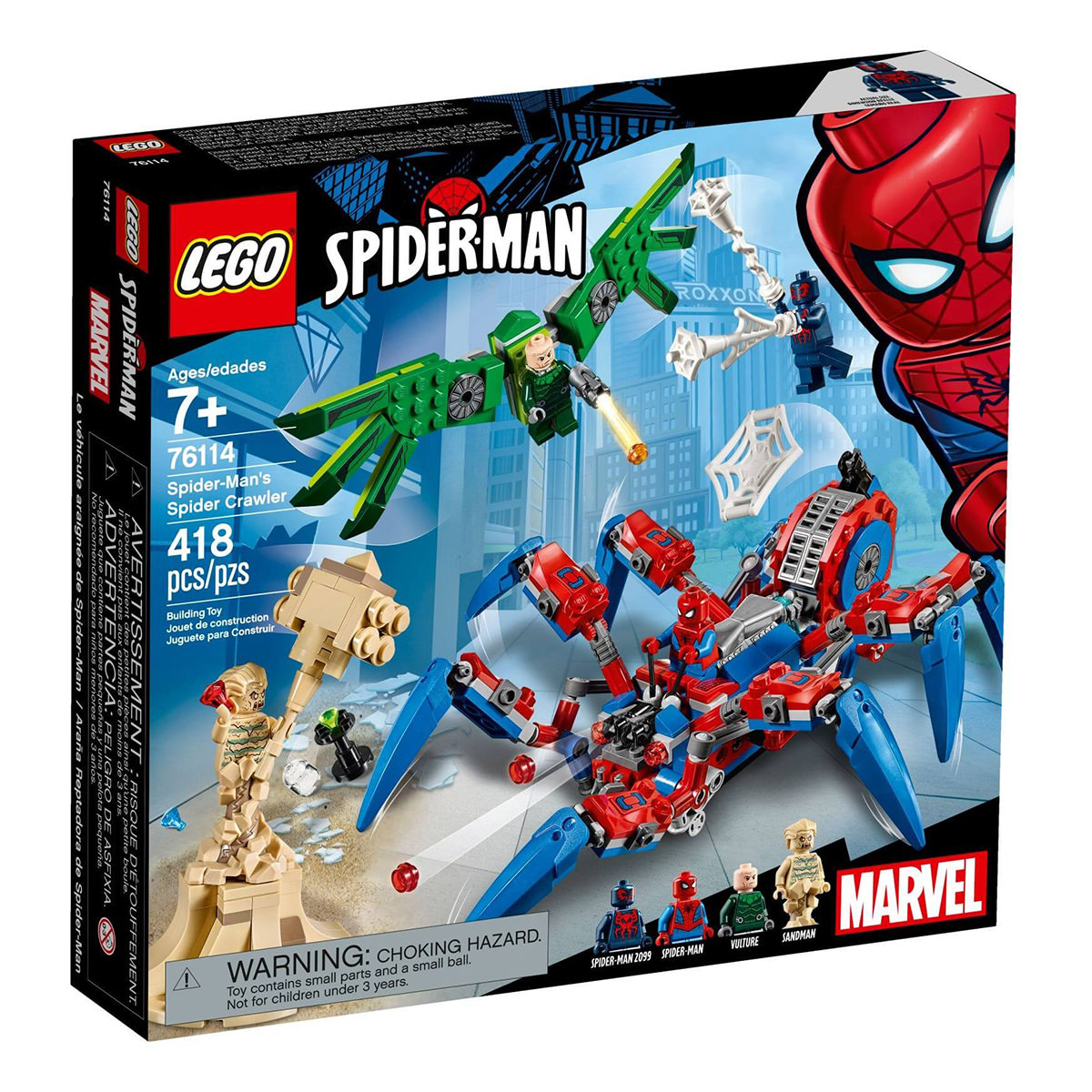 LEGO Marvel 76114 Spider-Man's Spider Crawler 