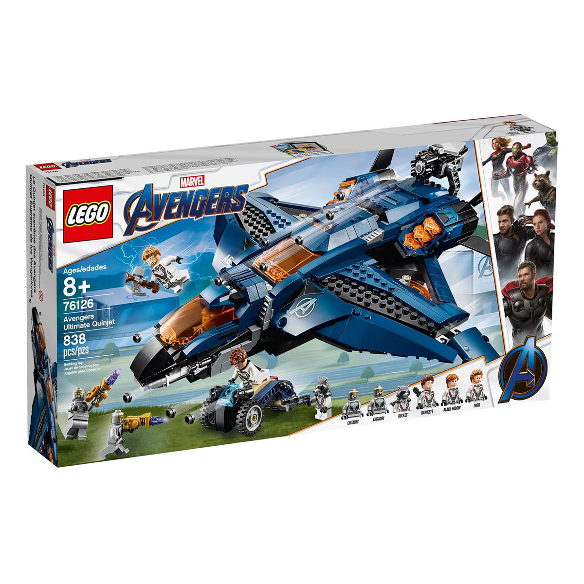 LEGO Marvel 76126 Avengers Ultimate Quinjet