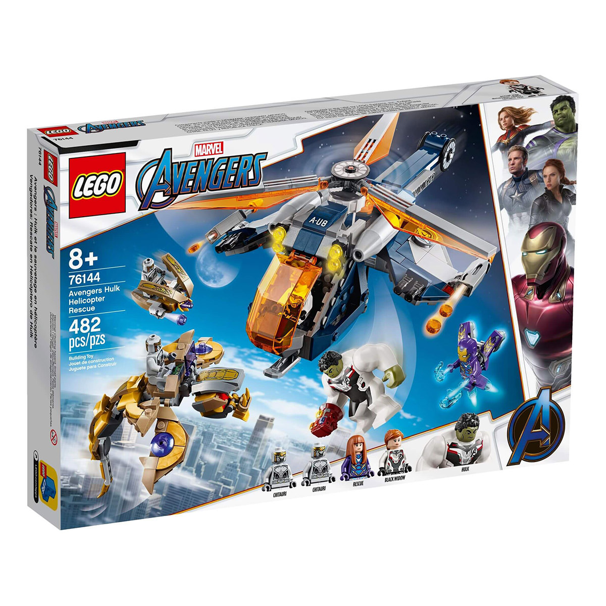 LEGO Marvel 76144 Avengers Hulk Helicopter Rescue