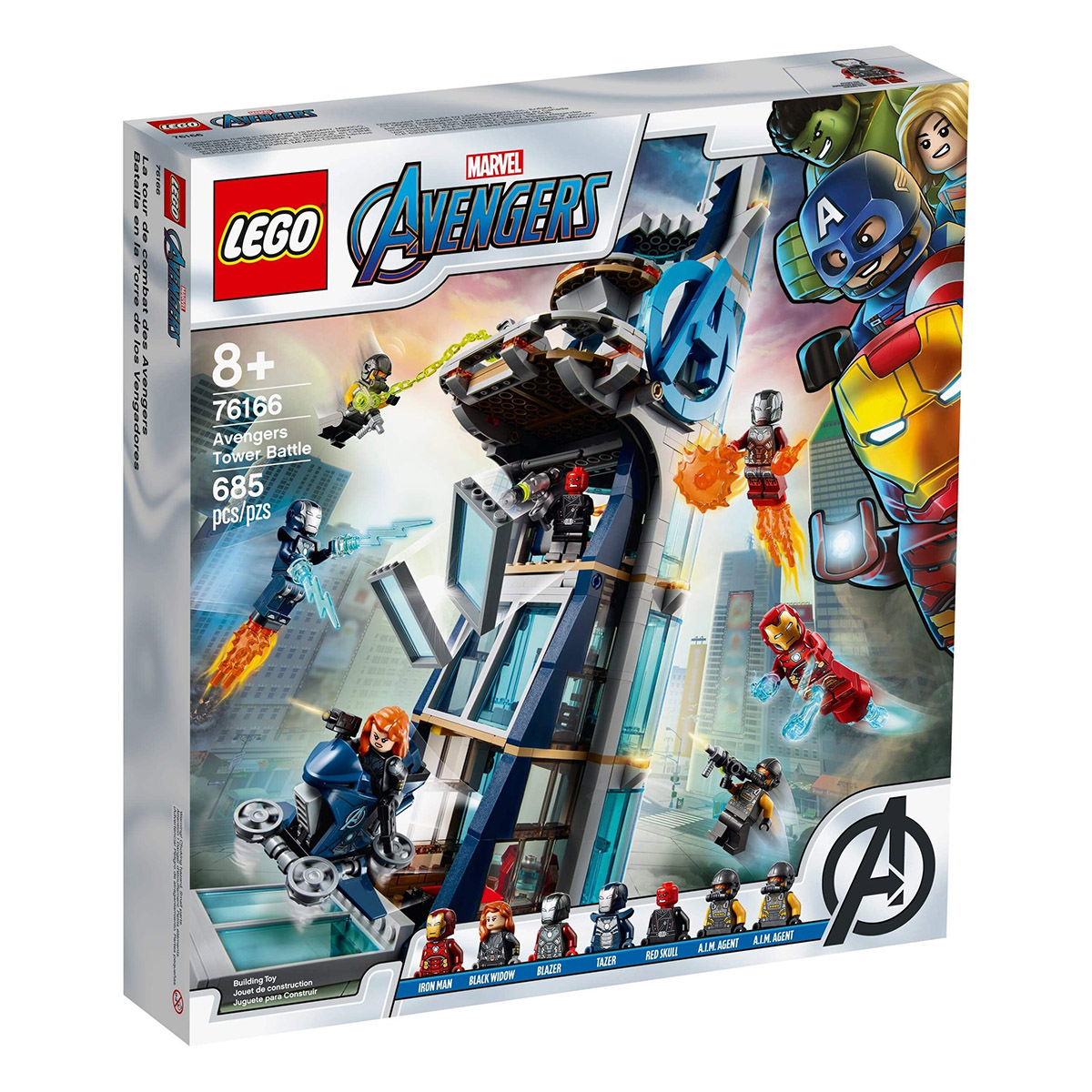 LEGO Marvel 76166 Avengers - Kräftemessen am Turm