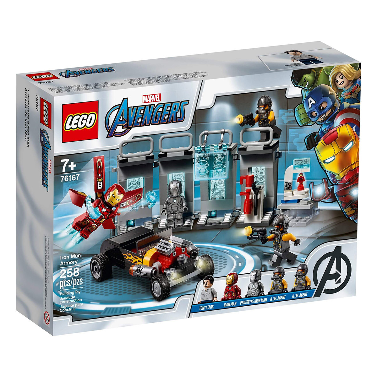 LEGO Marvel 76167 Iron Man Armory
