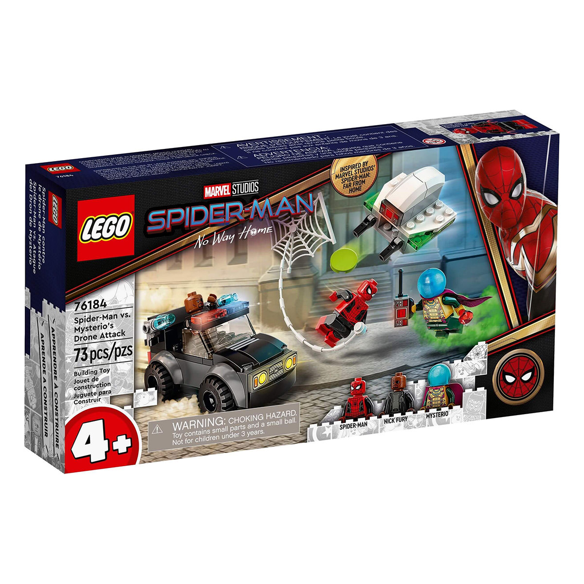 LEGO Marvel 76184 Spider-Man vs. Mysterio's Drone Attack