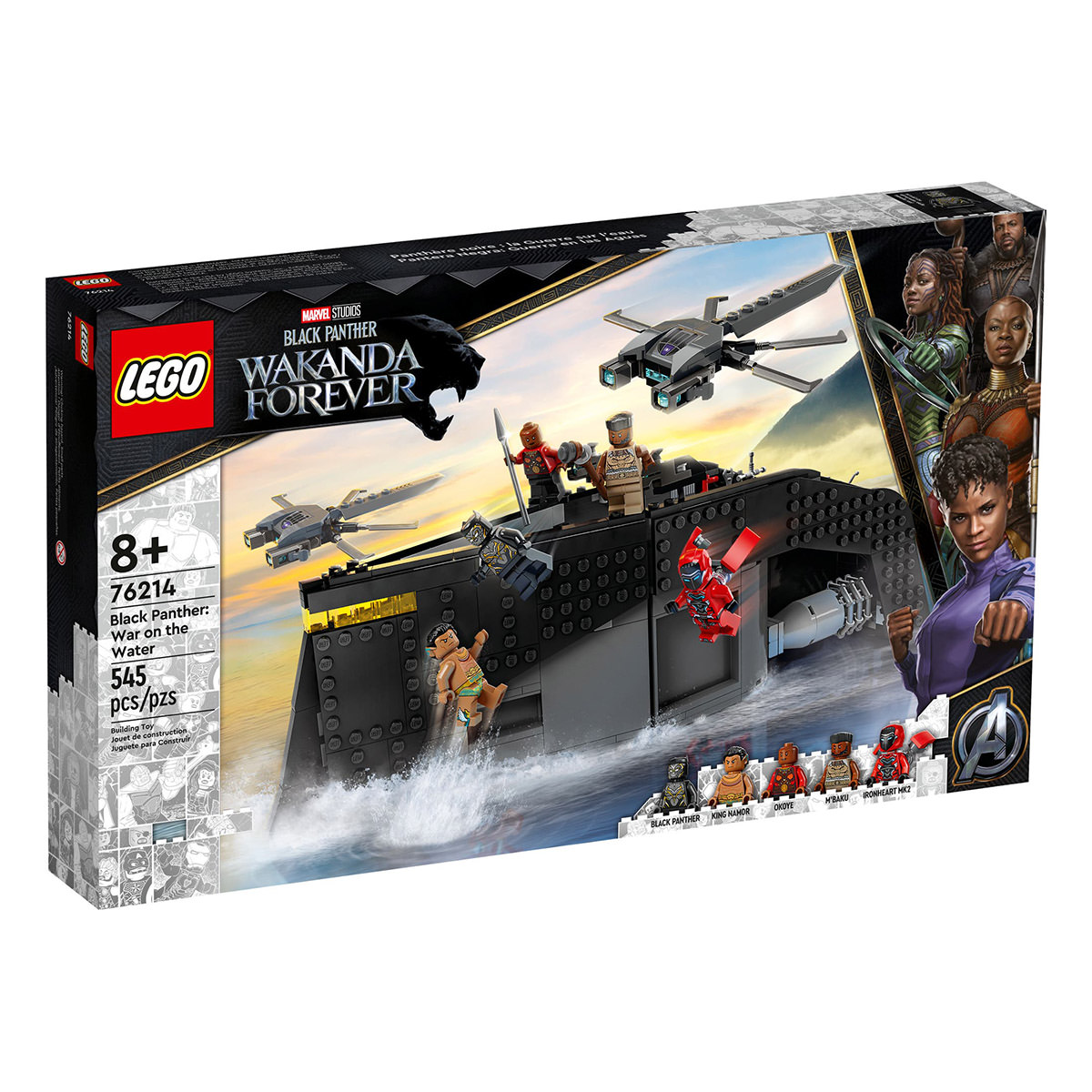 LEGO Marvel 76214 Black Panther: Krieg auf dem Wasser